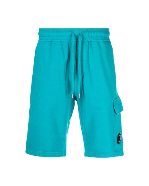 C P Company Casual denim shorts für männer in Blue für Herren