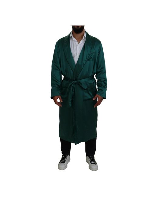 Dolce & Gabbana Green Robes for men