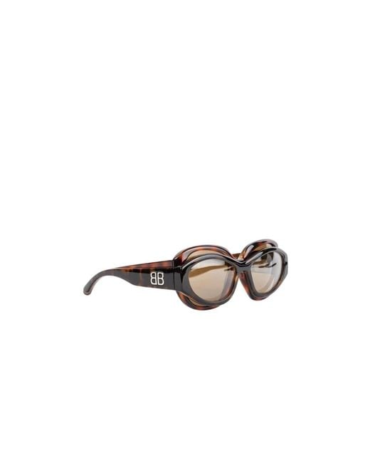 Balenciaga Metallic Sunglasses