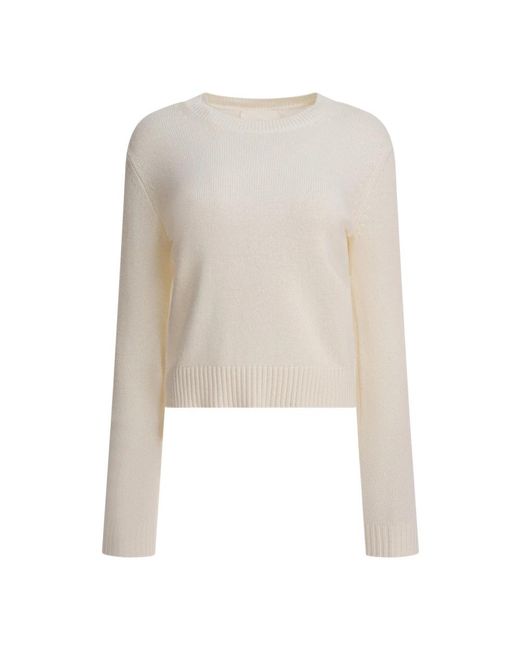 Lisa Yang White Luxuriöse Kaschmir-Strickware Aw25