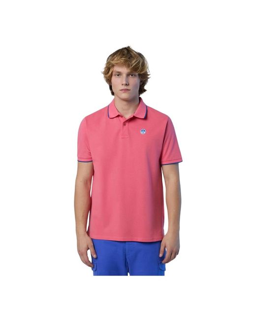 North Sails Polo shirts in Pink für Herren