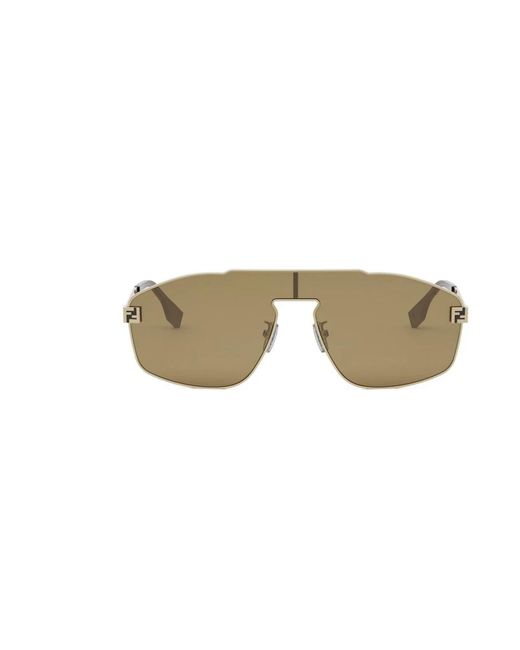 Fendi Yellow Sunglasses for men