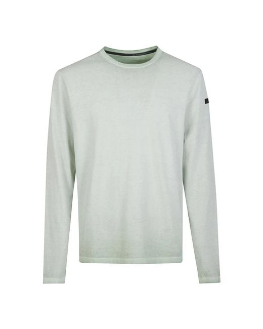 Rrd Gray Round-Neck Knitwear for men