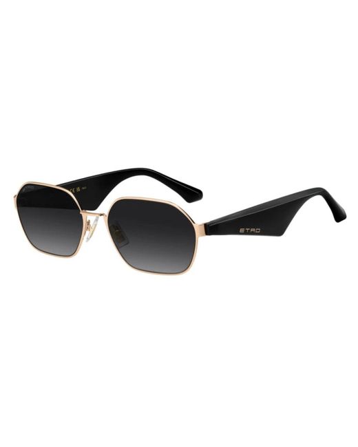 Etro Black Combi Tailoring Sonnenbrille