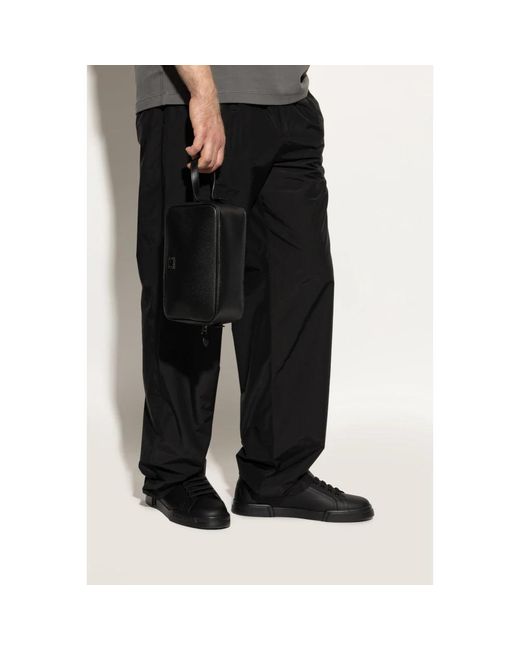Dolce & Gabbana Black Clutches for men