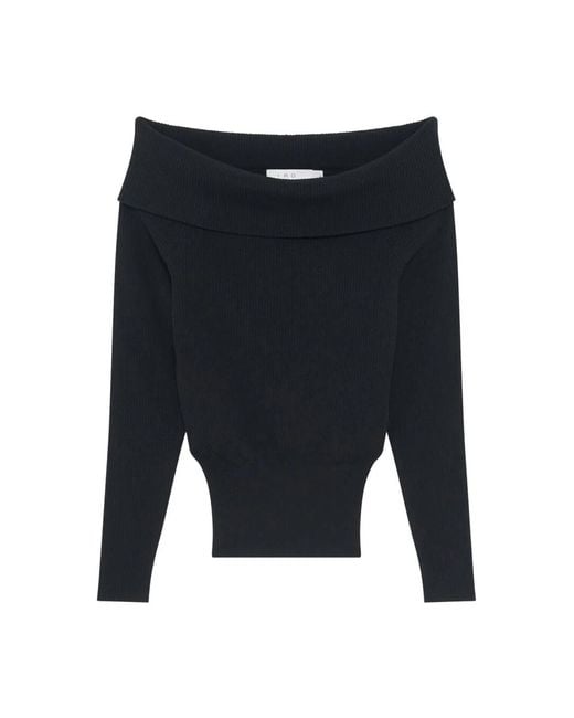 IRO Blue Round-Neck Knitwear