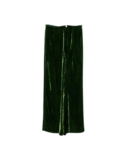 P.A.R.O.S.H. Green Wide Trousers