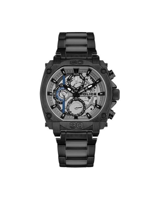 Police Black Watches for men