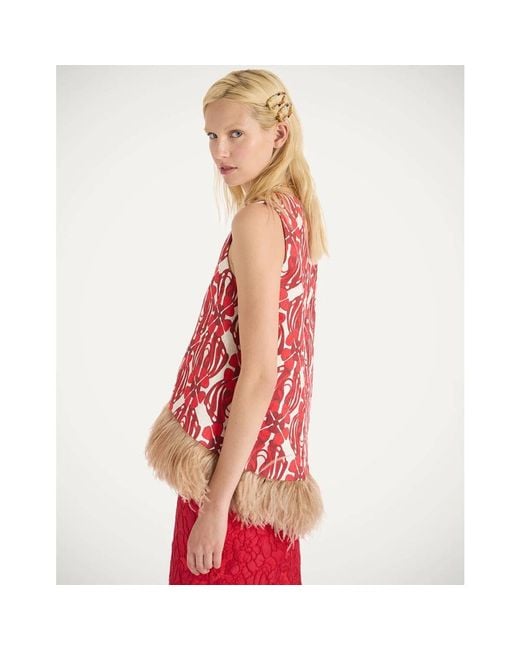 LaDoubleJ Tops ,Rood ,Katoen Blouses & Shirts in het Red