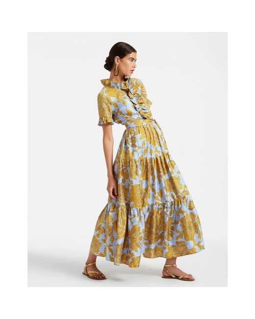 Maxi Dresses di LaDoubleJ in Metallic