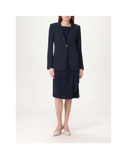 Midi Dresses di Emporio Armani in Blue