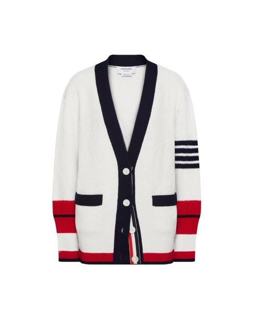 Thom Browne Red Cardigans