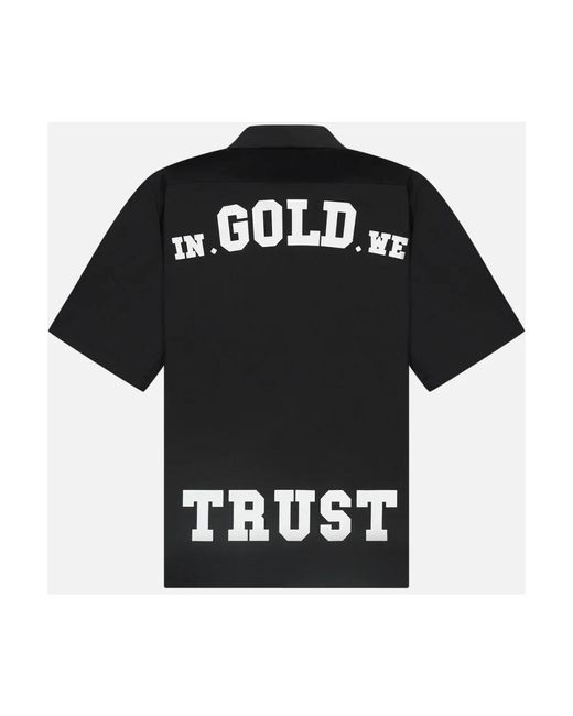 Shirts > short sleeve shirts In Gold We Trust pour homme en coloris Black