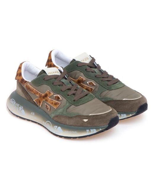 Premiata Gray Sneakers