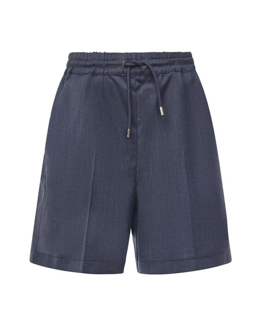 Pinko Blue Short Shorts