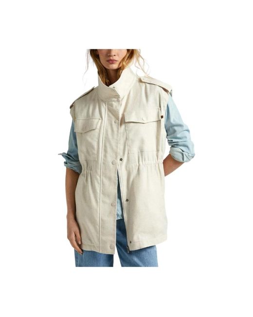 Vests Pepe Jeans de color Natural