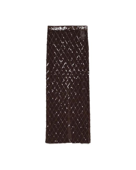 Maxi Skirts P.A.R.O.S.H. de color Brown