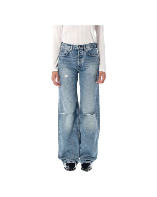 Wide Jeans Anine Bing de color Blue