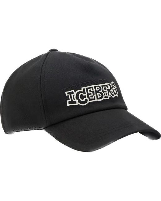 Caps di Iceberg in Black da Uomo