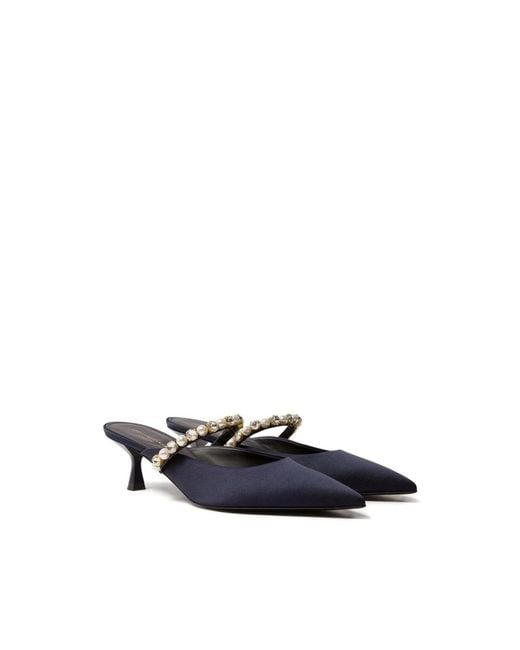 Stella McCartney Blue Heeled Mules