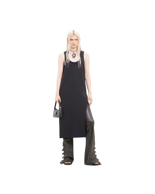 Courreges Black Midi Dresses