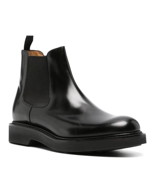 Leicester modello elegante di Church's in Black da Uomo