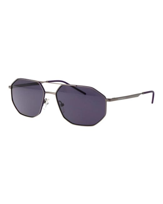 Emporio Armani Purple Sunglasses for men