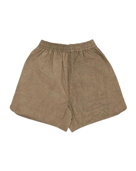 Acupuncture Brown Short Shorts for men