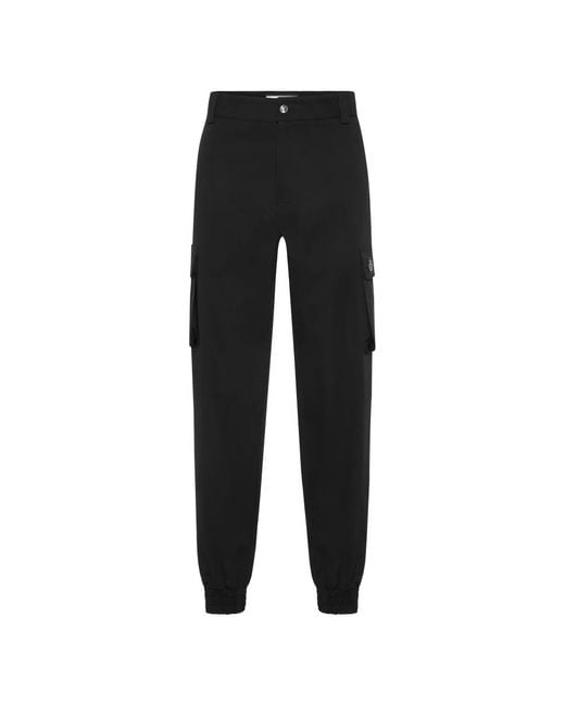 Philipp Plein Hosen Cargo Fit in Black für Herren