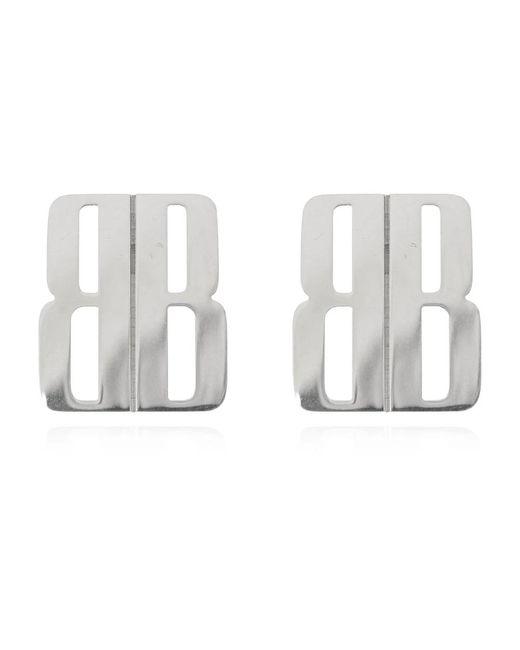 Balenciaga Earrings in het Metallic