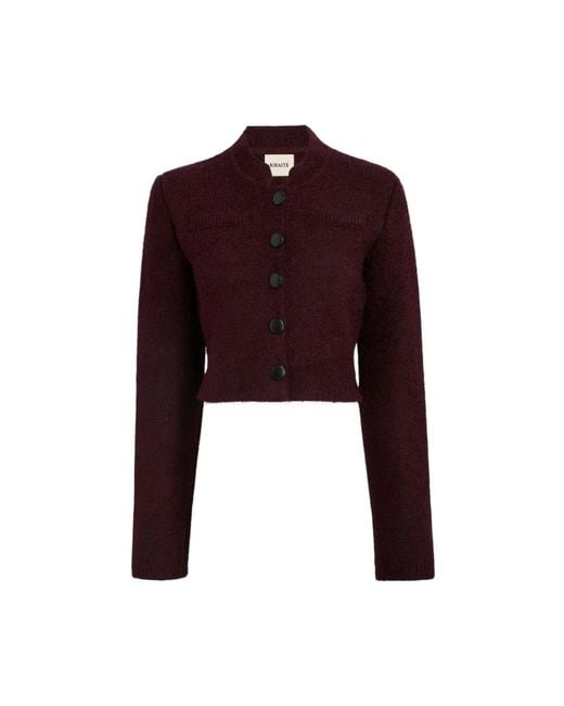 Cardigans Khaite de color Red