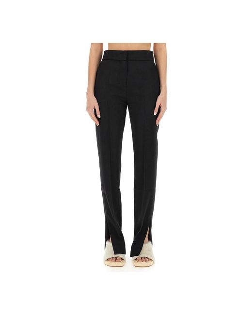 Jacquemus Black Slim-Fit Trousers