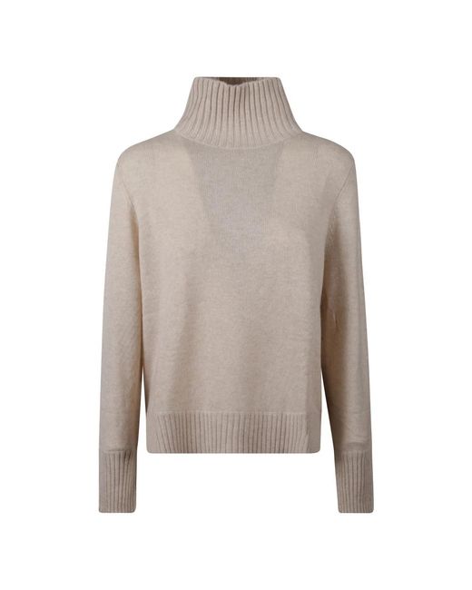 Allude Gray Cashmere Knitwear