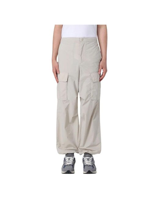 Save The Duck Gray Wide Trousers for men