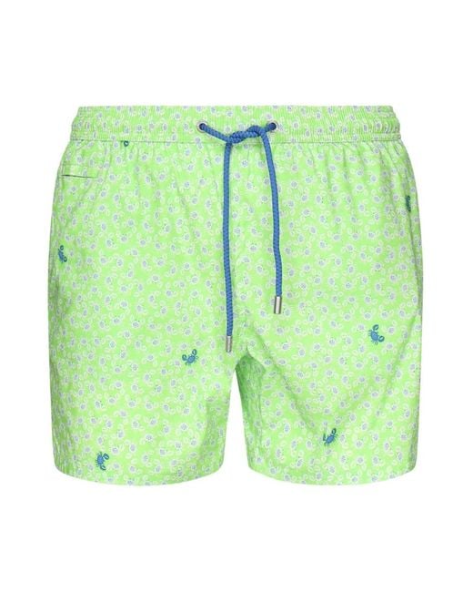 Mc2 Saint Barth Meereskleidung Mit All-Over-Print in Green für Herren