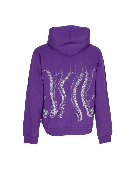 Octopus Purple Hoodies for men