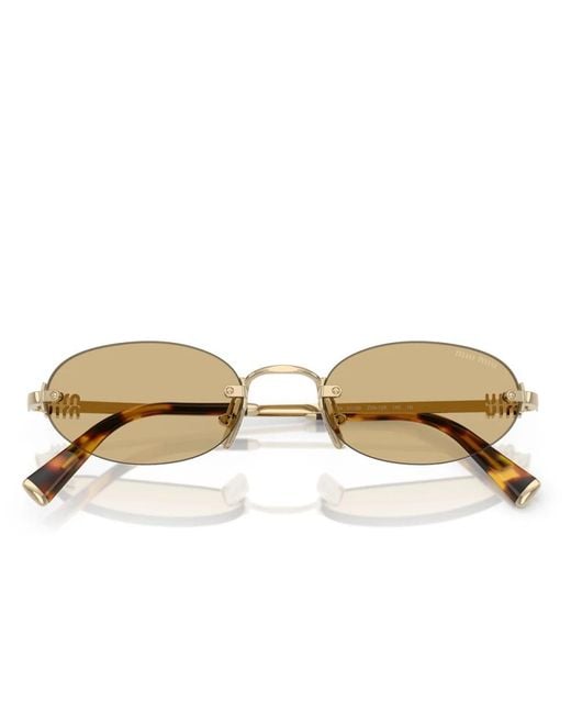 Miu Miu Yellow Sunglasses