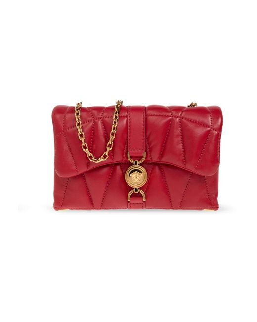 Shoulder Bags di Versace in Red