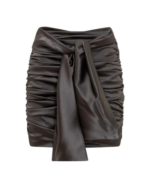 Dolce & Gabbana Gray Short Skirts