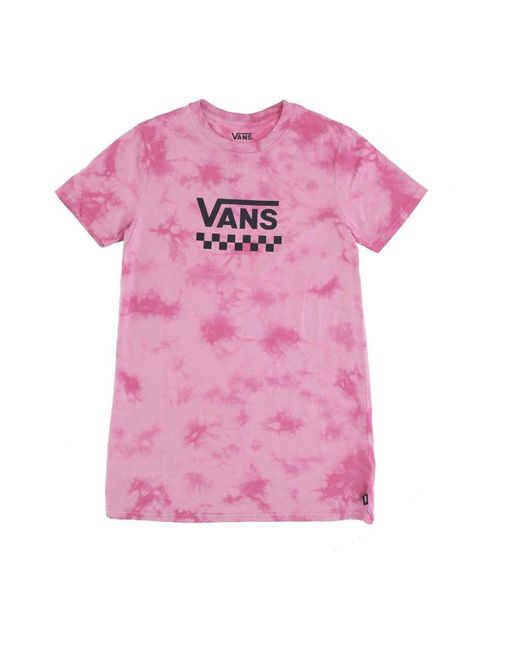 Short Dresses Vans de color Pink