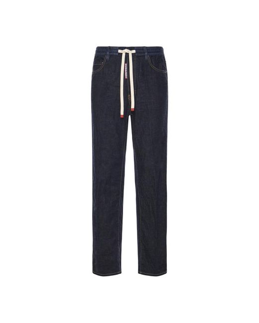 DSquared² Blue Straight Jeans for men