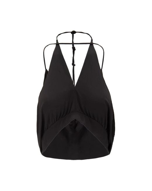 DSquared² Black Sleeveless Tops
