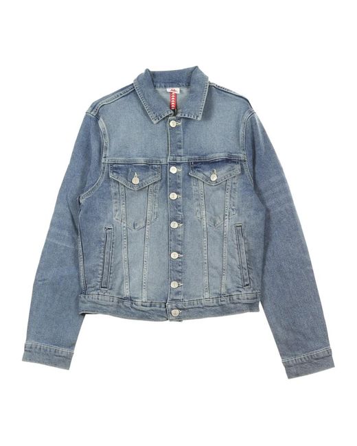 Kappa Jassen ,Blauw ,Denim Blauwe Jeansjas Banda Boetino in het Blue voor heren