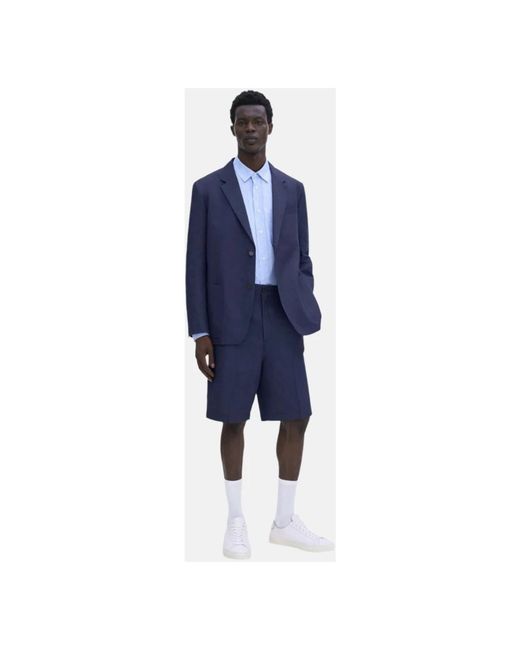 Filippa K Jassen ,Blauw ,Katoen Relaxed Blazer in het Blue voor heren