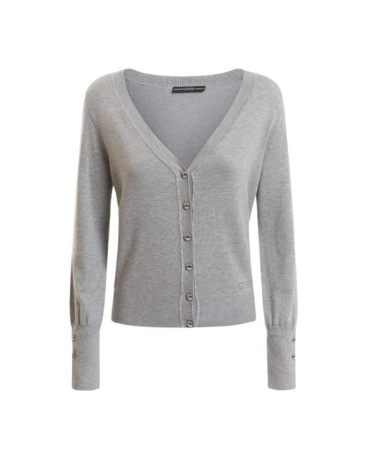 Cardigans Guess de color Gray