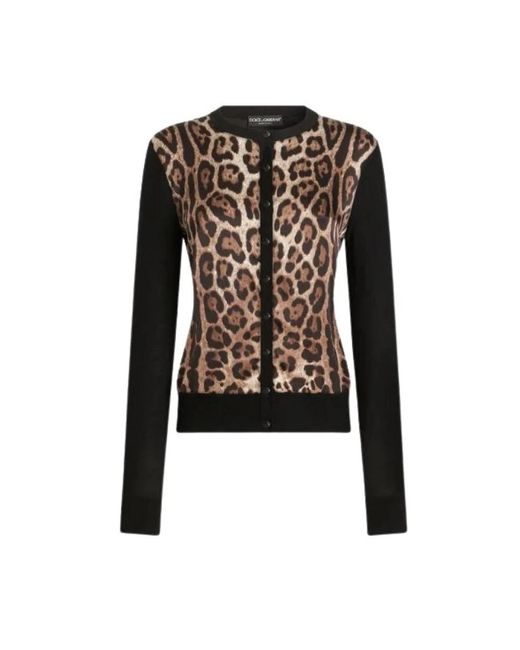 Cardigans Dolce & Gabbana de color Black