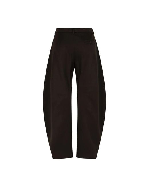 Acne Black Wide Trousers