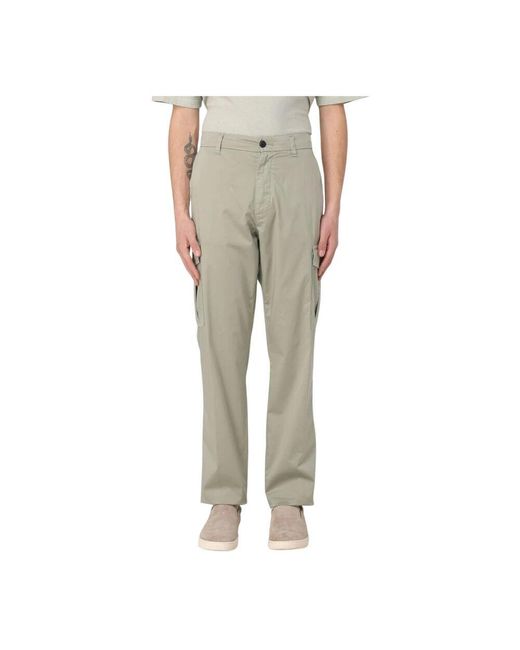 Eleventy Blaue Cargo Hose in Natural für Herren