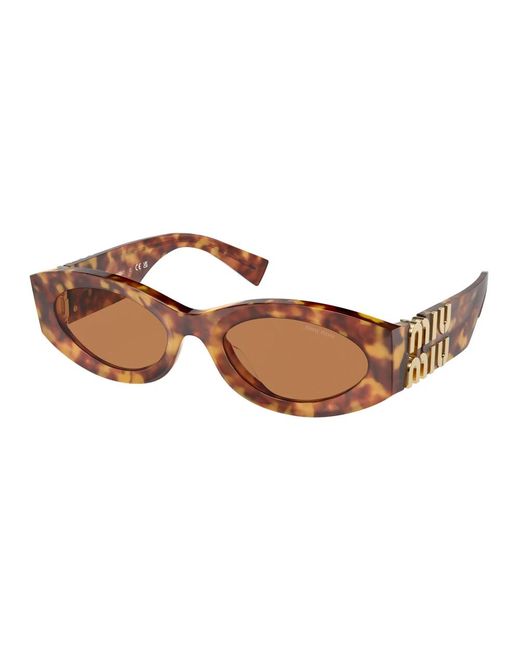 Miu Miu Brown Sunglasses