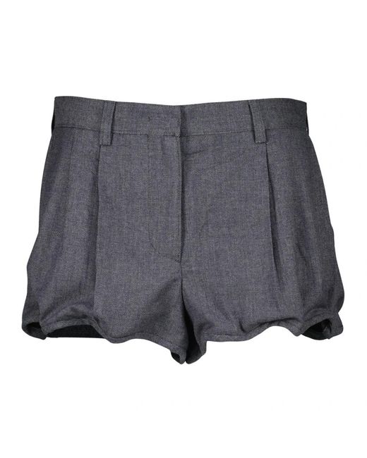 Prada Wired Shorts in het Gray